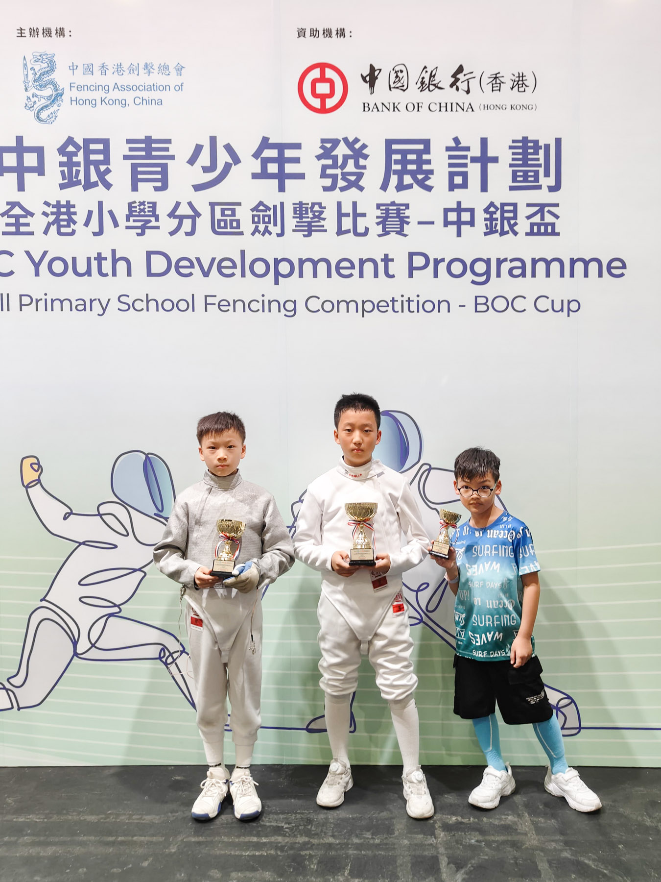 中銀青少年發展計劃全港小學分區劍擊比賽